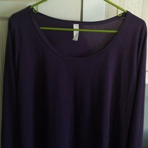 Lularoe  lynnae purple
